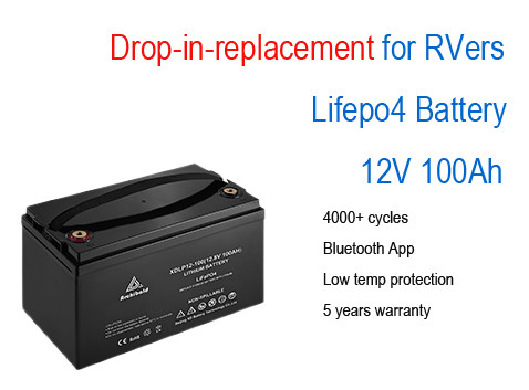 แบตเตอรี่ Lifepo4 อุณหภูมิสูง 12v 200ah สำหรับแผงโซลาร์เซลล์ / ปั๊มน้ำ