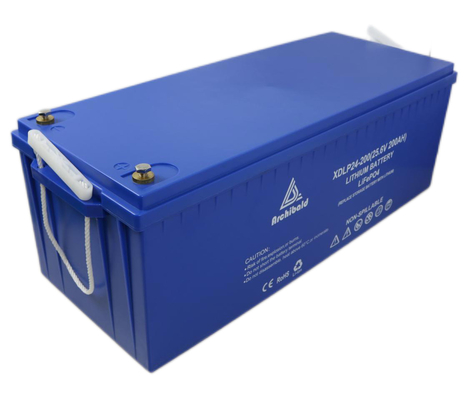 ใบรับรอง CE แบตเตอรี่พลังงานแสงอาทิตย์ 24v 200ah Lifepo4 แบบกำหนดเอง